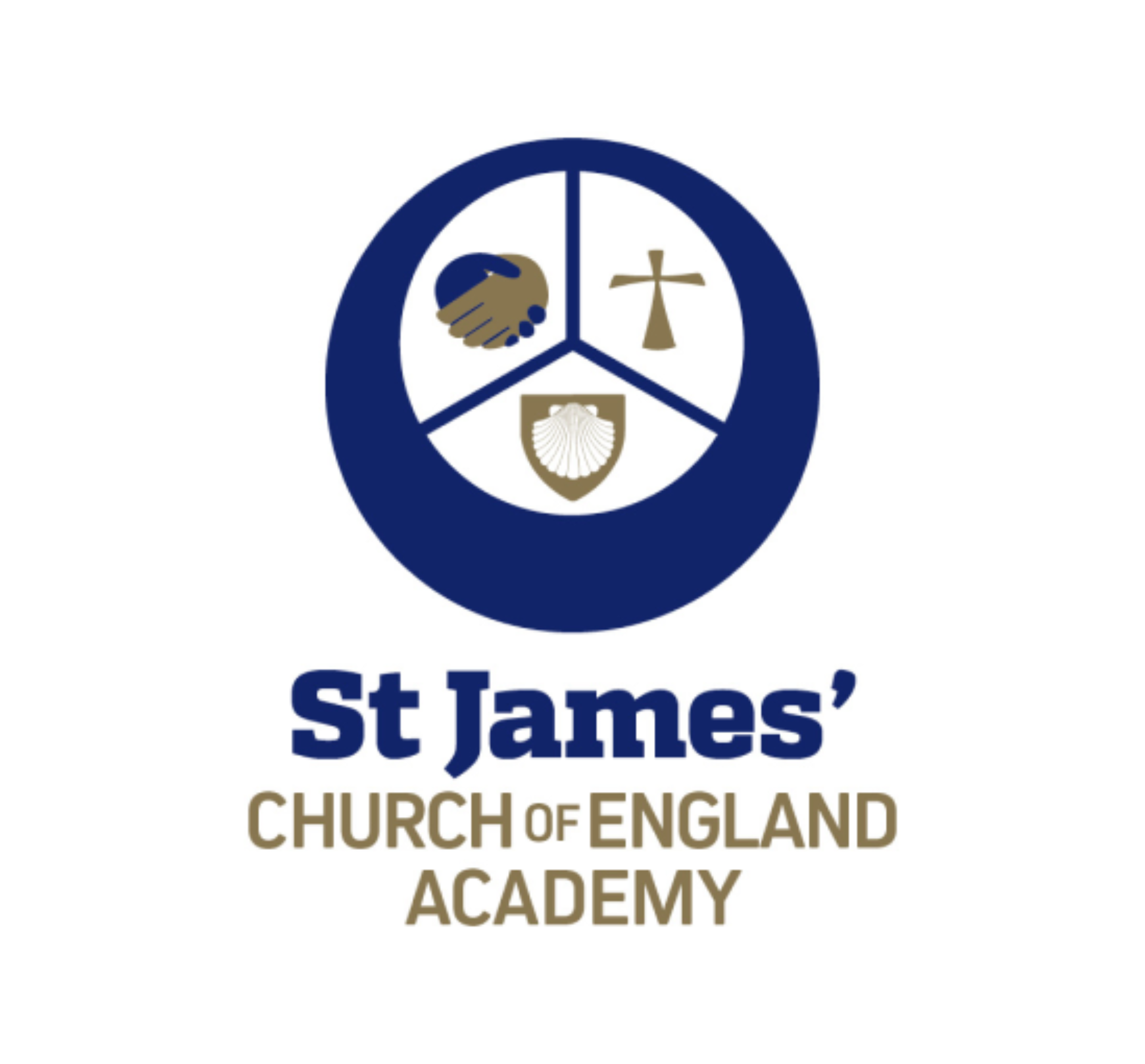 St James Co E Logo